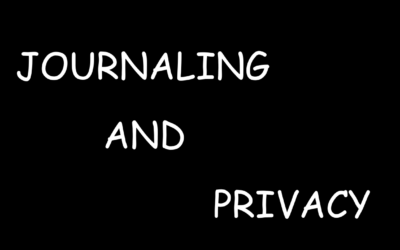 Journaling and Privacy